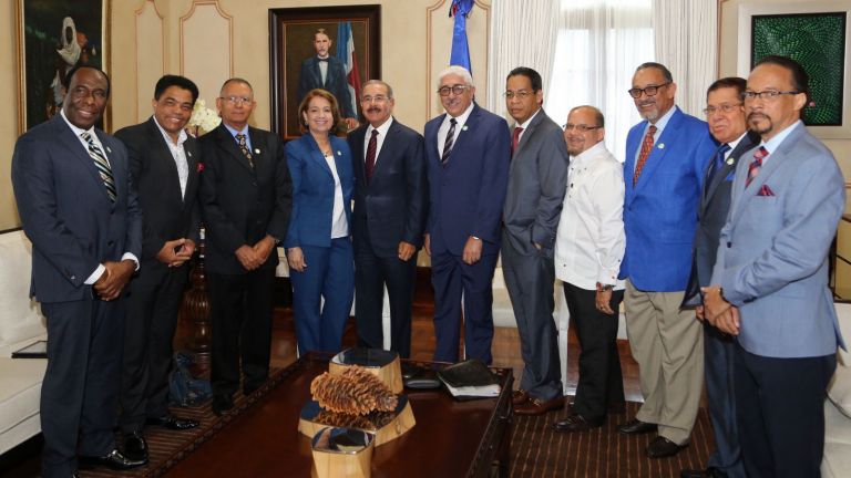 Cristianos reunidos con Danilo Medina en Palacio Nacional 