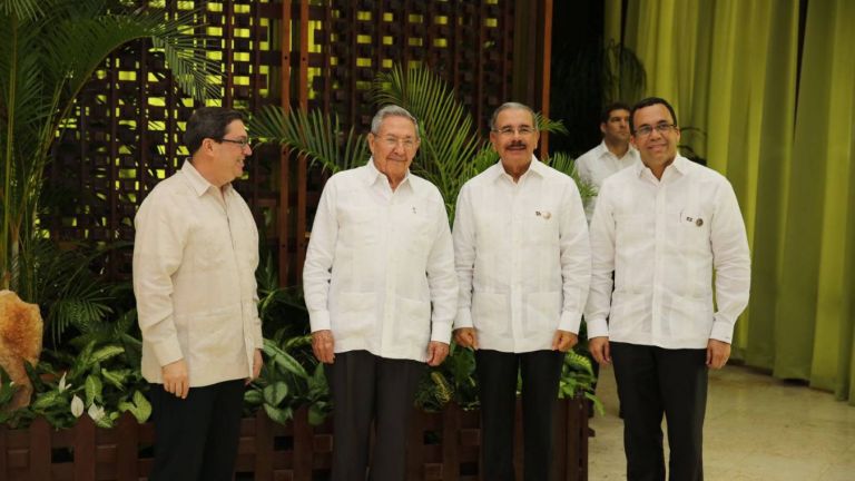 Danilo Medina en La Habana.