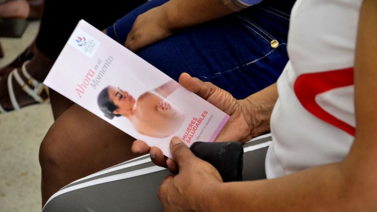 Despacho Primera Dama realiza más de cinco mil mamografías en primer semestre 2016.