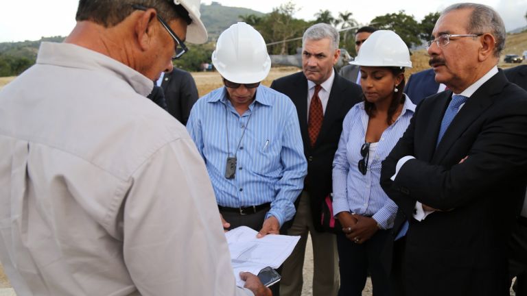 DM verifica construcción en San Juan presa Dos Bocas