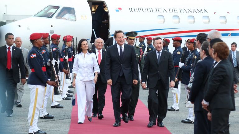 El presidente de Panamá, Juan Carlos Varela