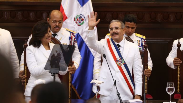 Juramentación Danilo Medina en 2016