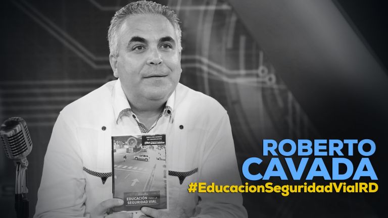Roberto Cavada, el hombre noticias, es parte de la campaña #EducaciónSeguridadVialRD