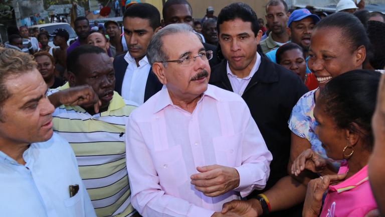 Danilo Medina en Visita Sorpresa a Las Cañitas