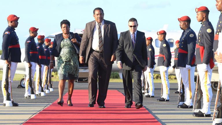 Presidente de Dominica y primer ministro de Antigua y Barbuda