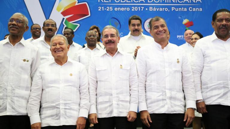 Danilo Medina en V Cumbre de la Celac