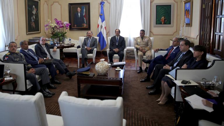 Reunión con el presidente Danilo Medina