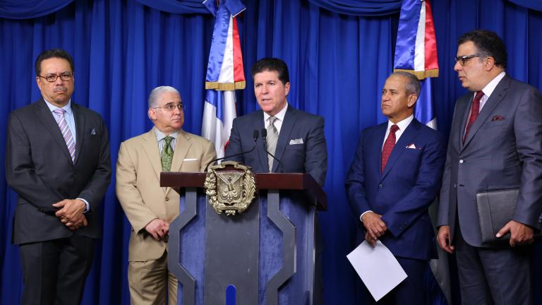 Rueda de prensa en Palacio Nacional