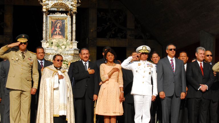 Danilo Medina y Cándida 