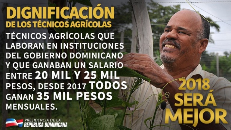 Dignificación de los técnicos agrícolas #2018SeráMejor