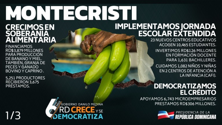 Montecristi. #RDCreceYSeDemocratiza6Años 1