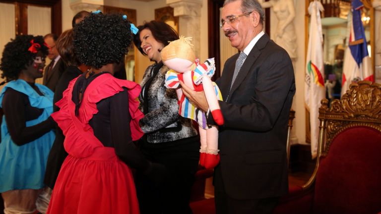 Presidente Danilo Medina y la vicepresidenta Margarita Cedeño 